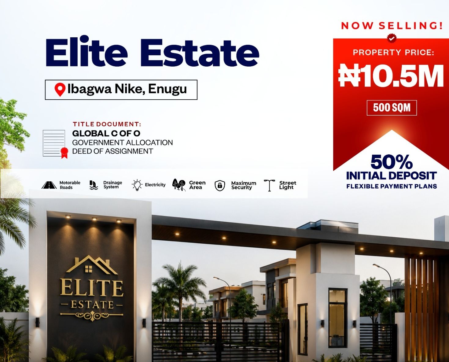 Elite Estate, Ibagwa-Nike